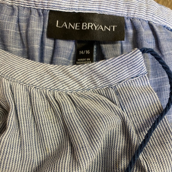 Lane Bryant high-low strip top 14/16 - Picture 4 of 8